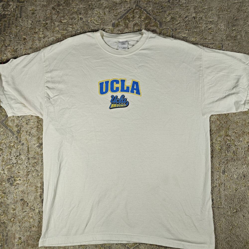 Vintage UCLA Bruins Shirt Adult Extra Large Blue Graphic Football NCAA Mens